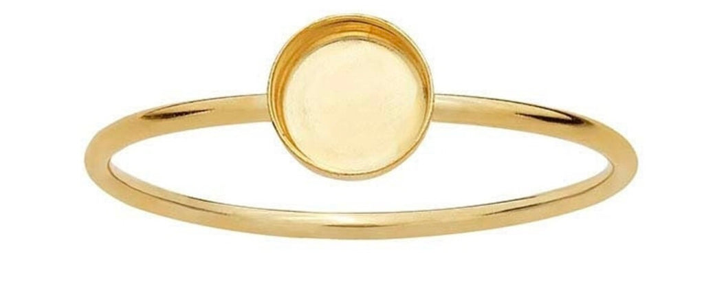 Simple Elegance Round Ring
