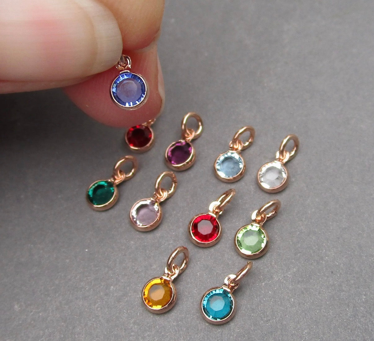 Birthstone Charms